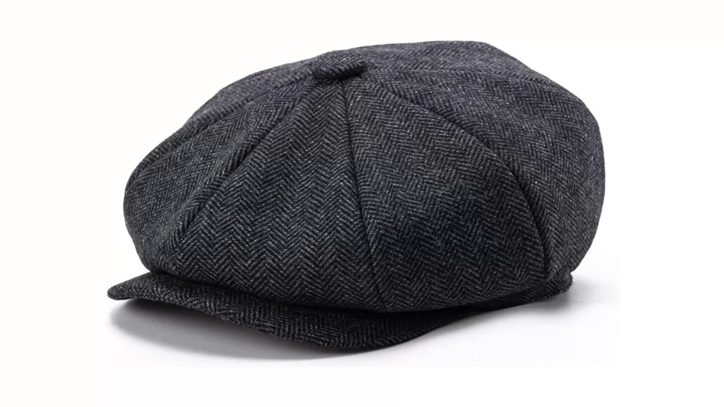 Newsboy hat is a very common headwear piece to use during the 20th Century.