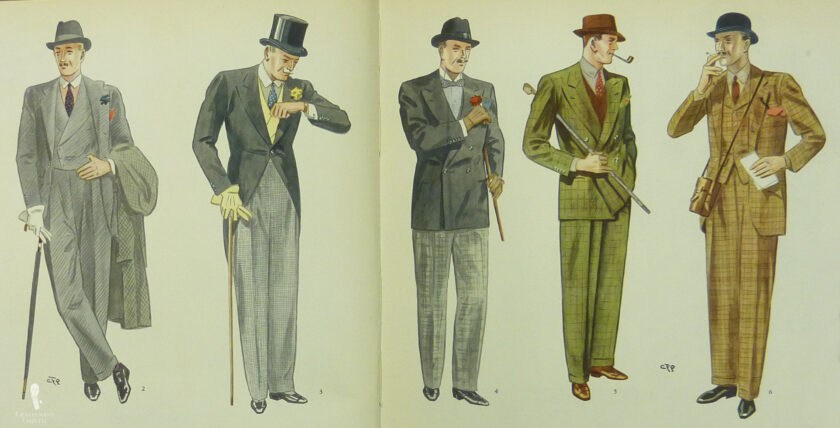 Fashion illustration of Spring Suits Every Formality