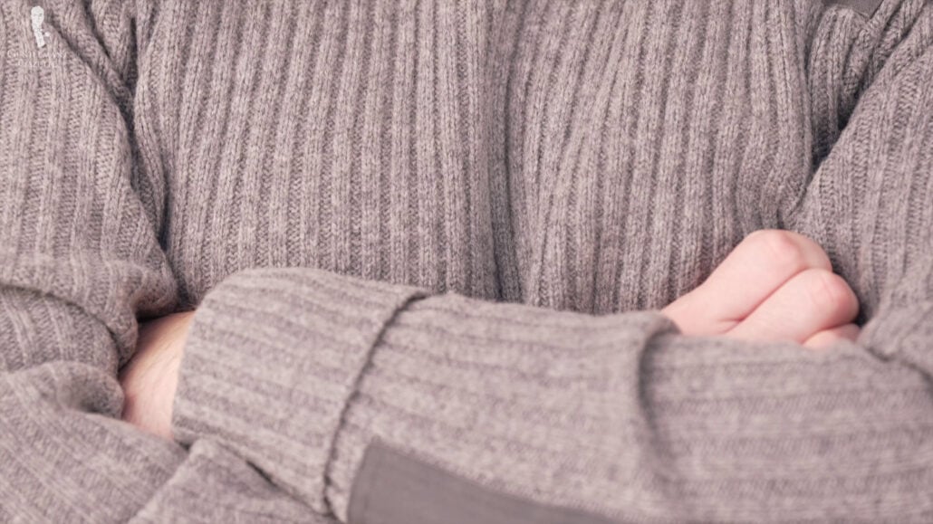 This Gray Knitwear Can Compliment Any Basic Subtle Hues You Have In Your Wardrobe This gray knitwear can compliment any basic subtle hues you have in your wardrobe.