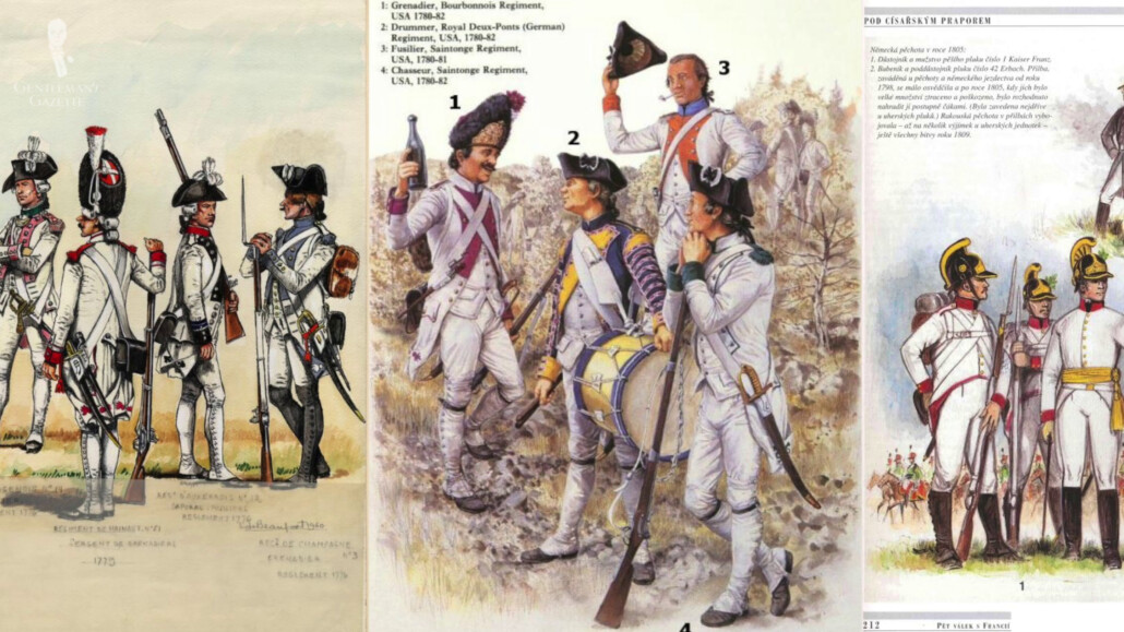Uniforms of the French Army in the American Revolution