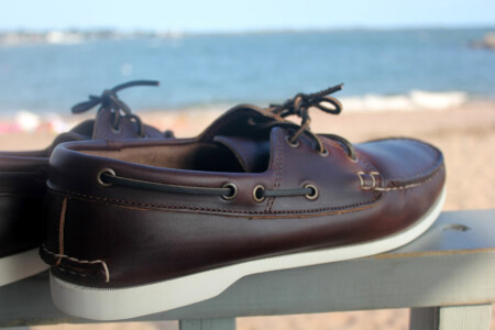 Boat Shoes are unusual as they have 360 degree lacing
