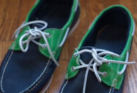 Boat Shoes feature a Derby closure