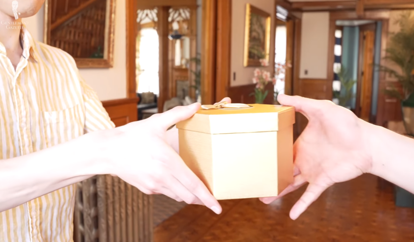 Bringing of gifts is a kind gesture you can give as a guest.