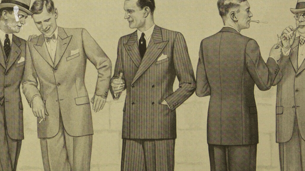If you're a Golden Era of Menswear fan, then the double-breasted suit is for you!