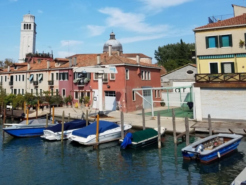 Personal Boats Moored In Venice Italy Photo of moored boats