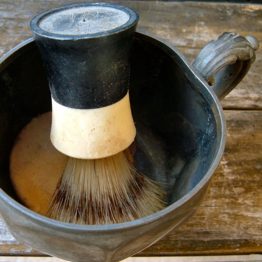 Photo of a shaving mug