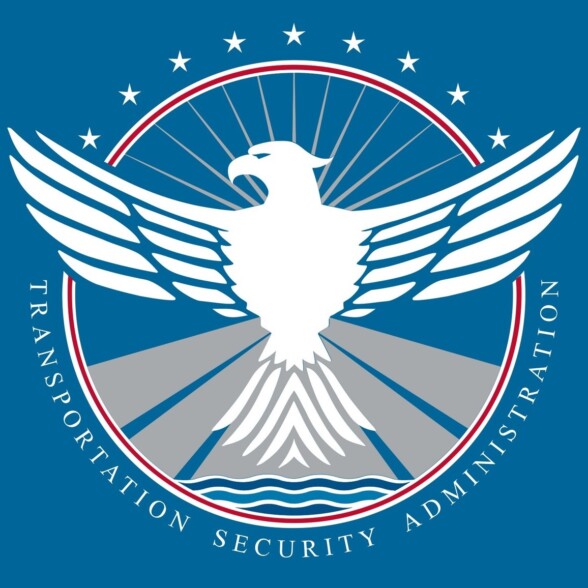 Logo of the TSA featuring an eagle