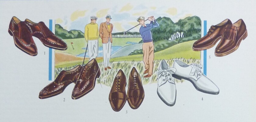 Illustration of Casual shoes sport shoes derbies