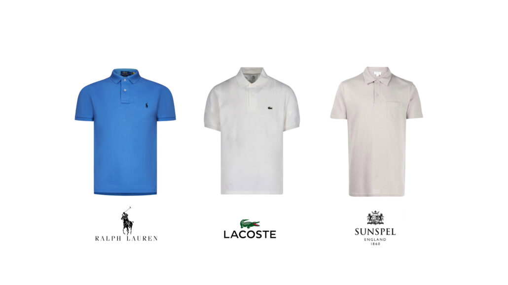 Lacoste and Sunspel were Ralph Lauren's "Polo Shirt Wars" rivals in the 80s and 90s.
