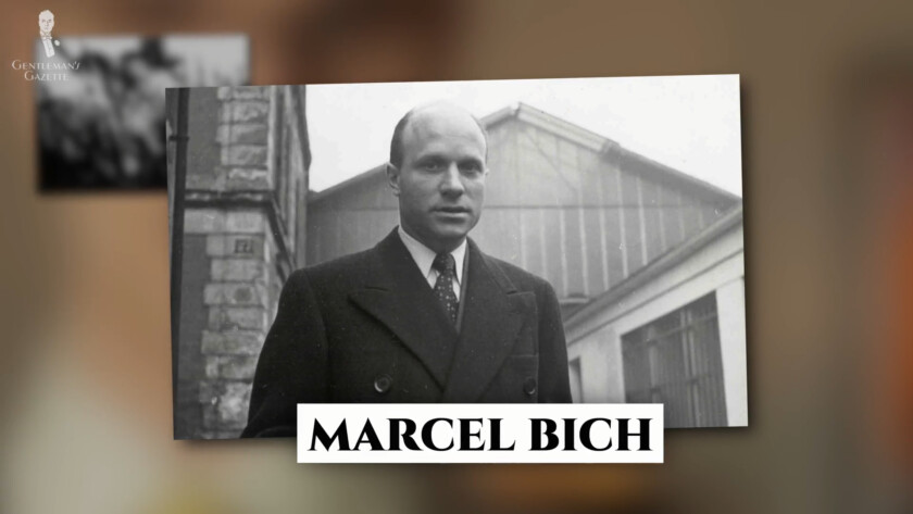 Photo of Marcel Bich cofounder of the Bic company