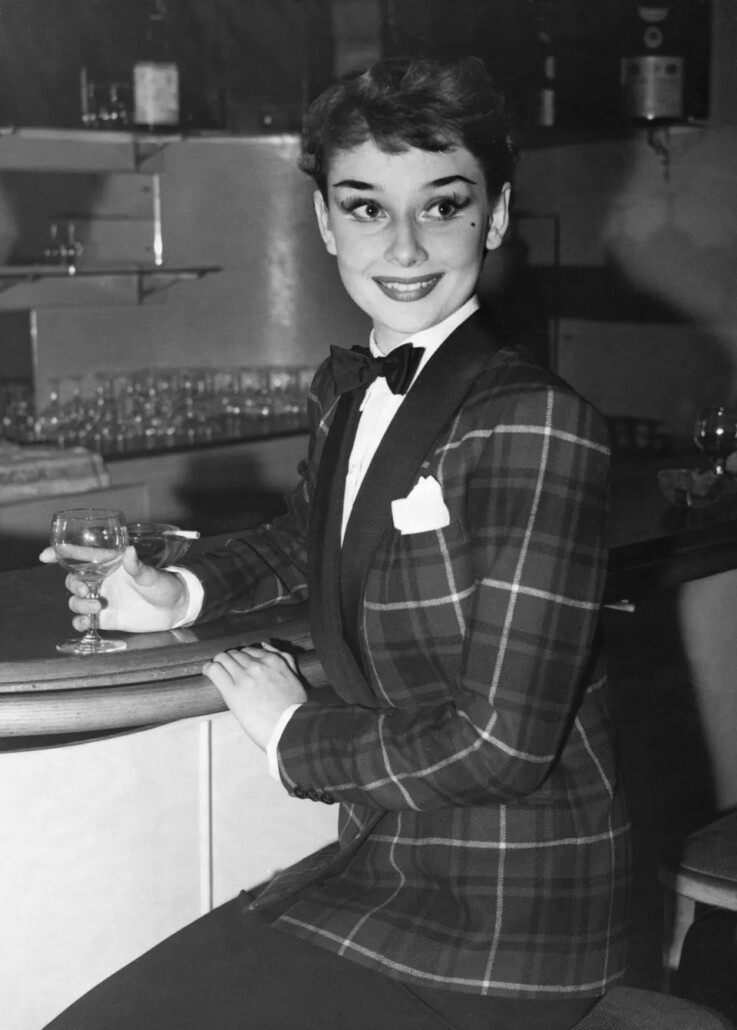 Audrey Hepburn was a Preppy Style fan in the 1960s