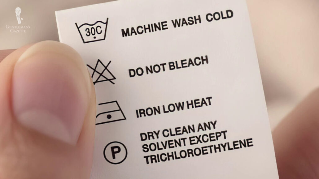 Carefully read the garment tag before using any chemicals.