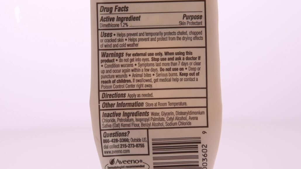 Checking your lotions components if they have lipids or fat ingredient.