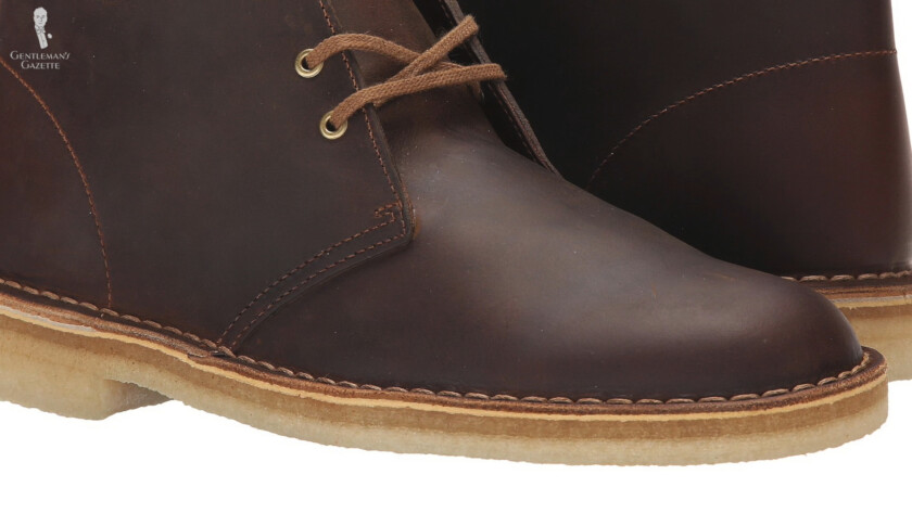 Photo of Chukka boot with thicker and more casual crepe sole