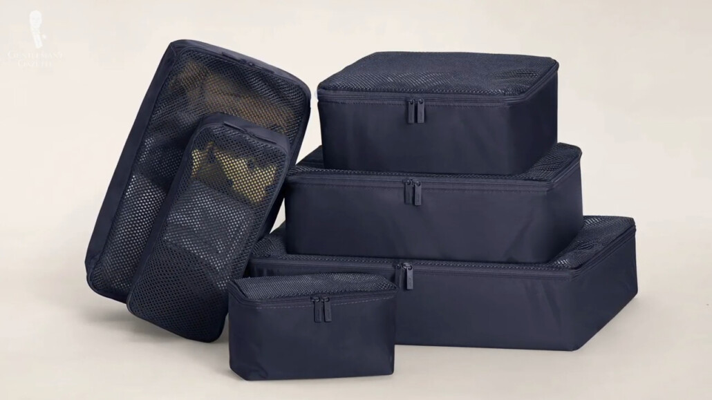 Consider using packing cubes as it will help organize your travel bag or suitcase.