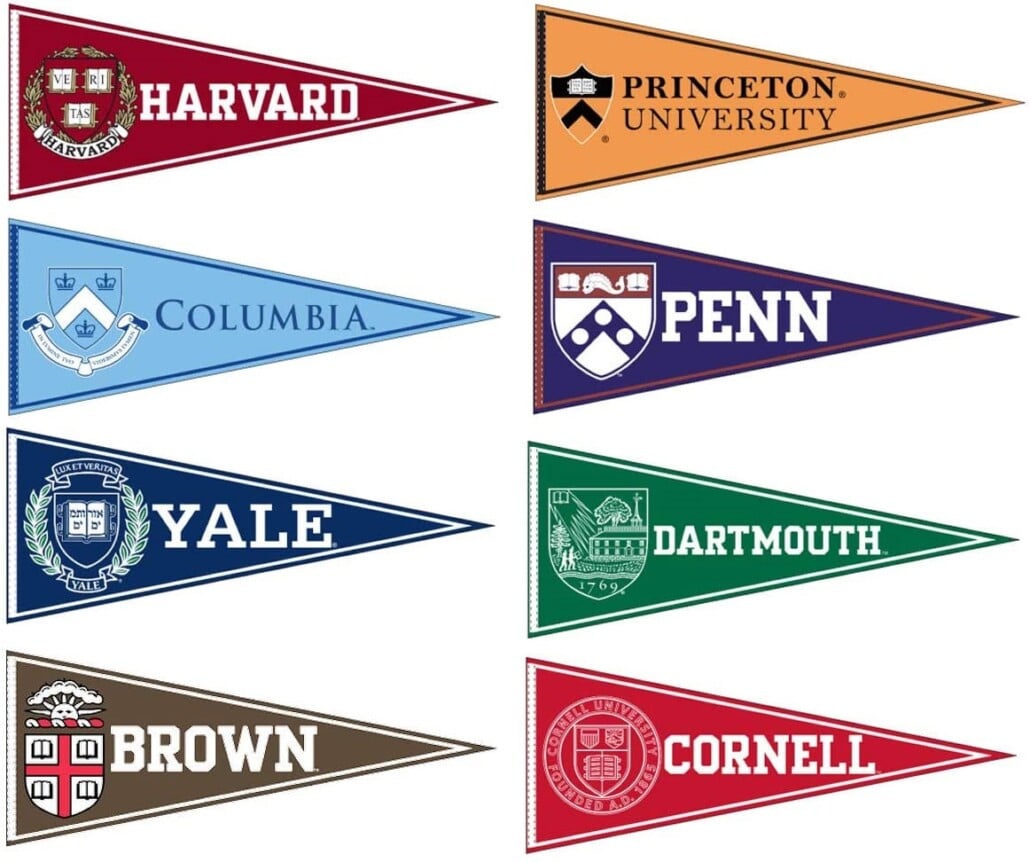 Ivy League School Flags