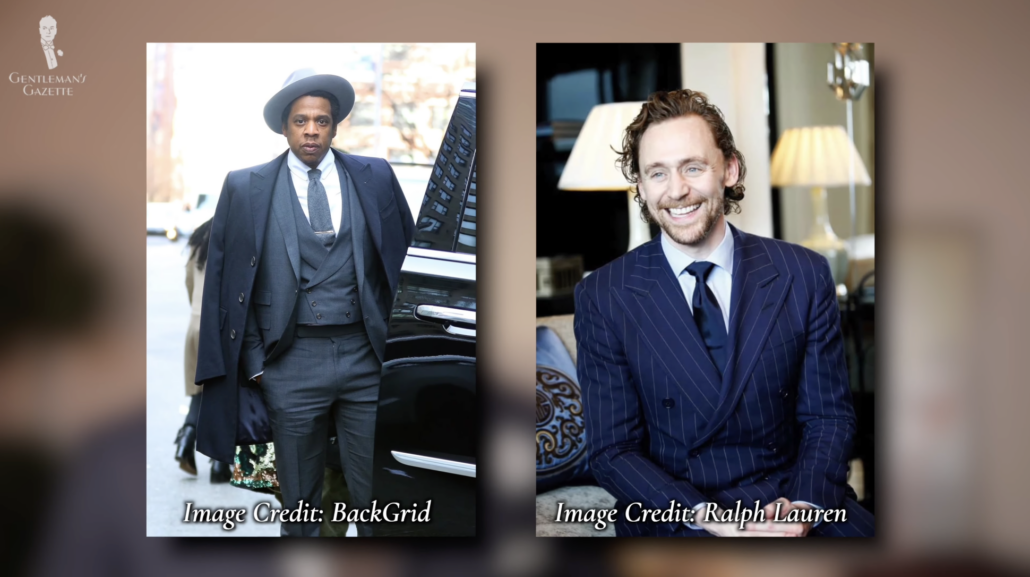 Jay-Z and Tom Hiddleston in Ralph Lauren Purple Label