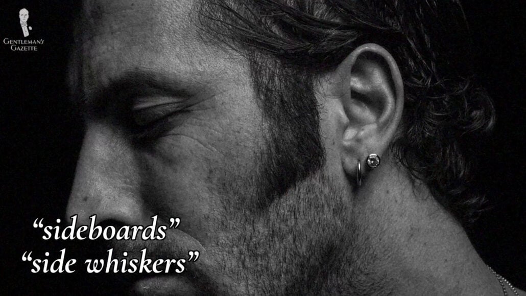 Side Burns Are Also Called Side Boards Or Side Whiskers Side burns are also called "Side Boards" or "Side Whiskers".