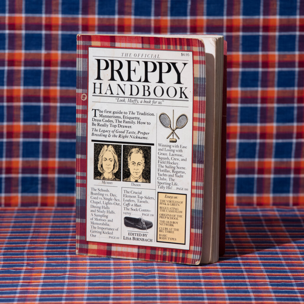 The Official Preppy Handbook originally started life as a parody