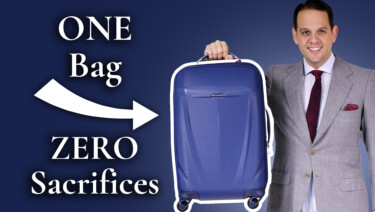How to Travel with ONE Bag & ZERO Sacrifices - Packing Hacks