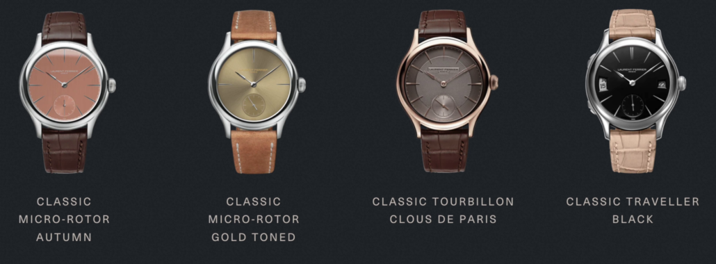Highly regarded for its classically finished timepieces.