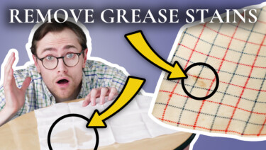 he RIGHT Ways to Remove Grease Stains from Clothes & Fabric