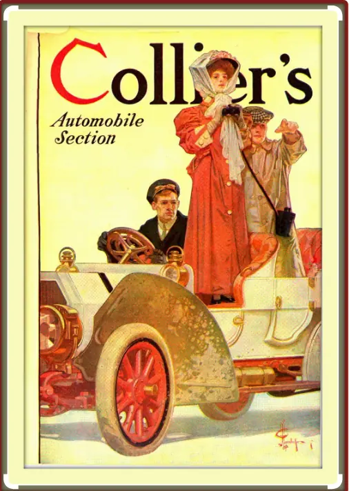1907 Oct 26 Collier's Automotive Supplement Cover