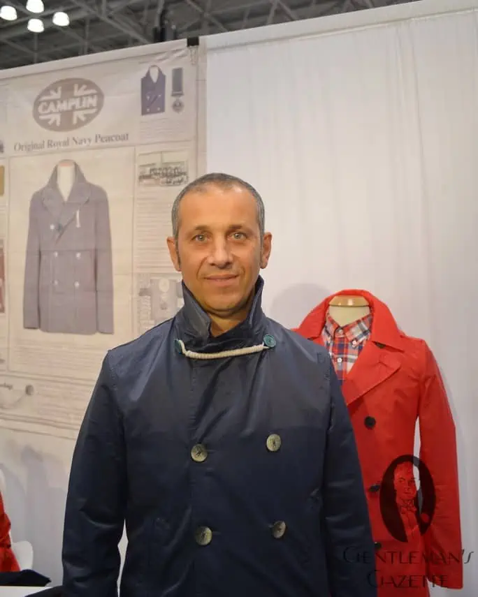 Photo of Camplin peacoat with cordage closure