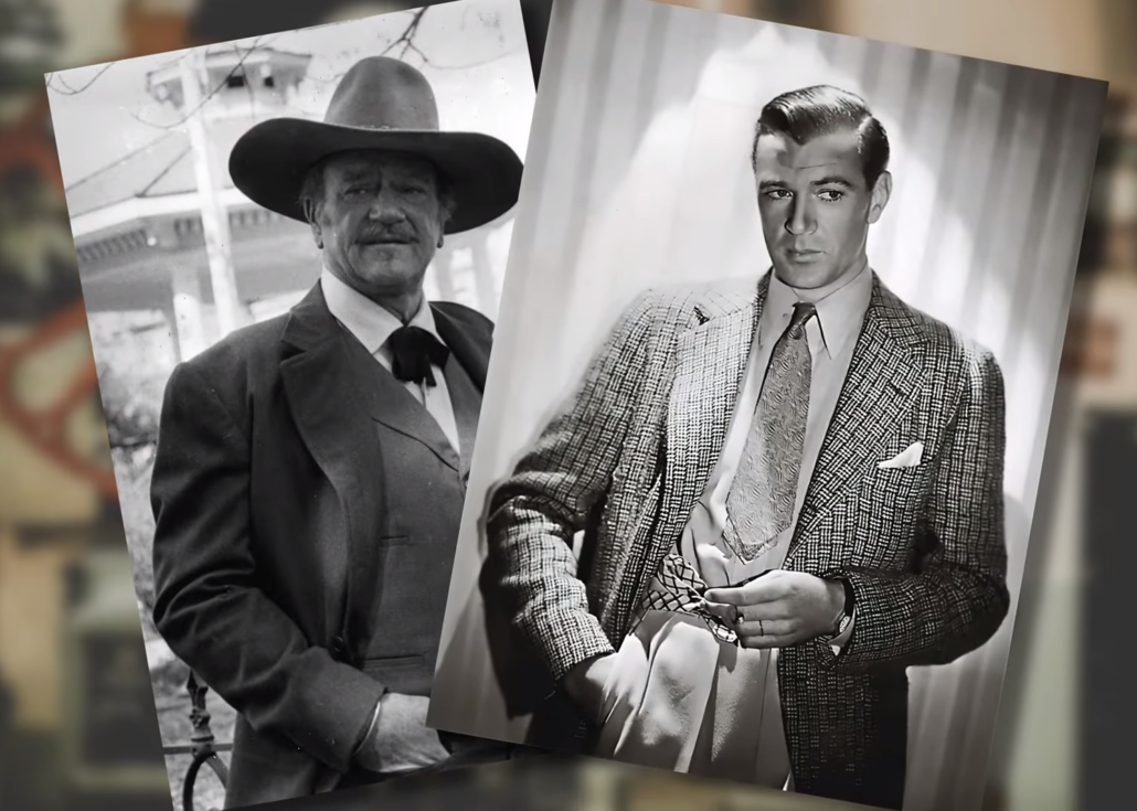 Famous celebrities who are manly looking like John Wayne and Gary Cooper likes to wear jewelries.