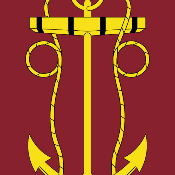 Illustration of the Flag of the Lord High Admiral of the United Kingdom