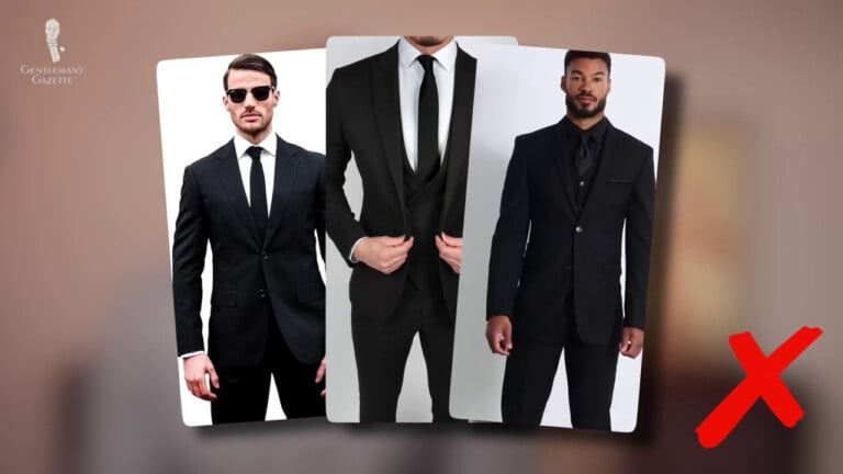 should you wear a black tie to a funeral