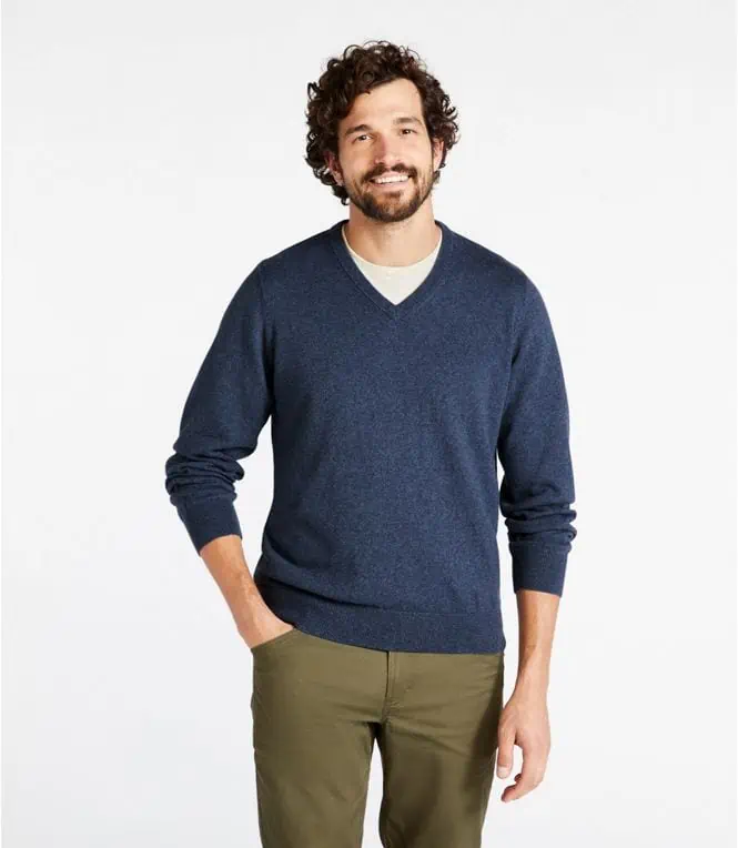 LL Bean V-neck Cashmere sweater