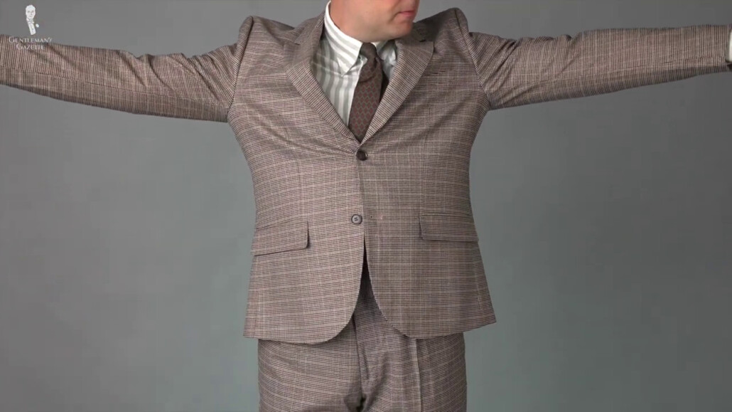Most $200 suits has upper sleeves that are quite tight that feels more constricted.