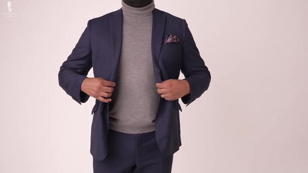 A thinner material allows you to layer it under a jacket