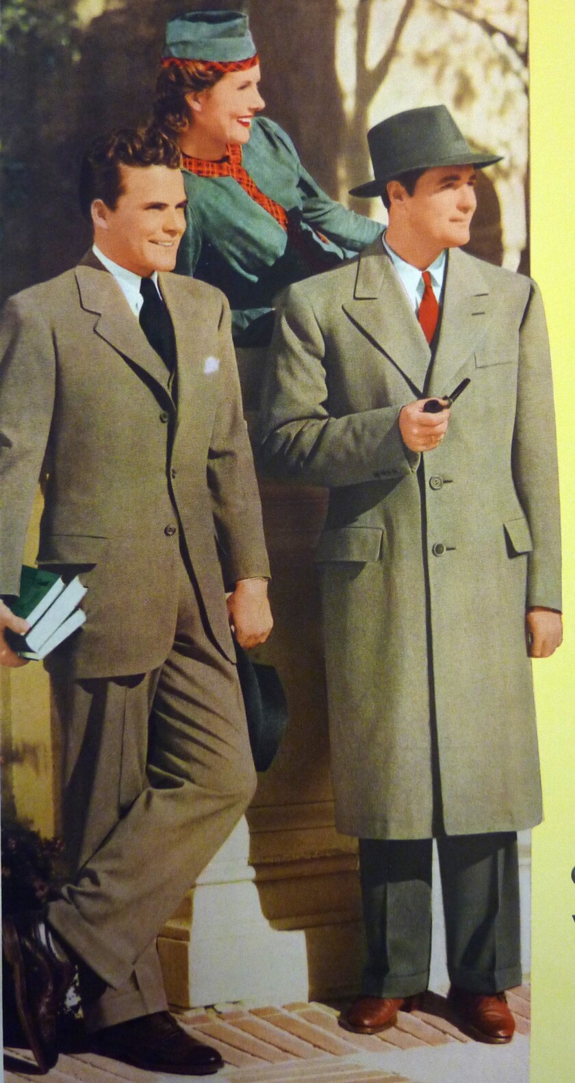 Photo of vintage overcoats