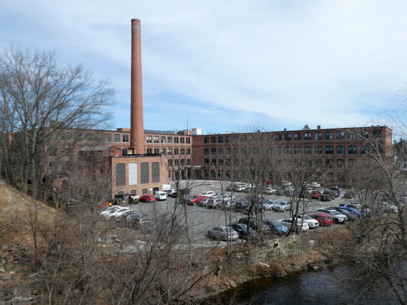 Photo of a textile mill
