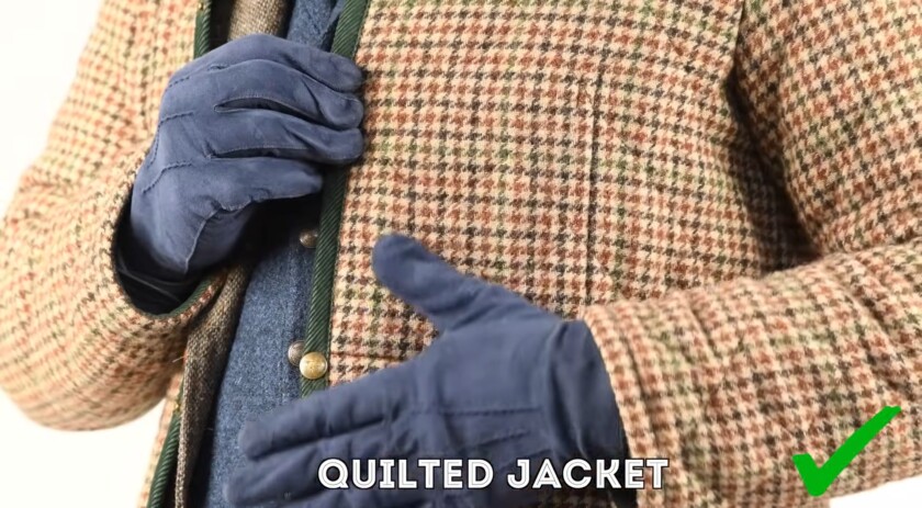 Photo of a quilted jacket
