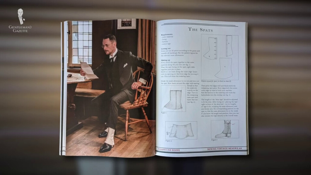 The Sewing Vintage Menswear book contains actual manuals on how to sew things.