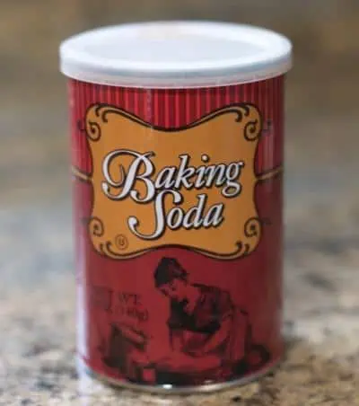 baking soda in can