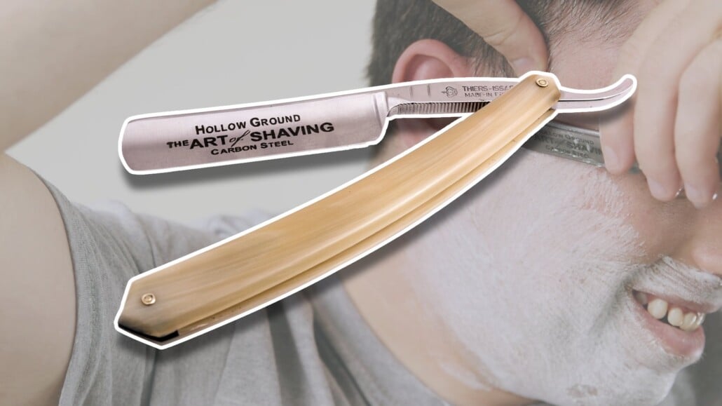 straight razor shaving v2 Why Did Men Stop Straight Razor Shaving?