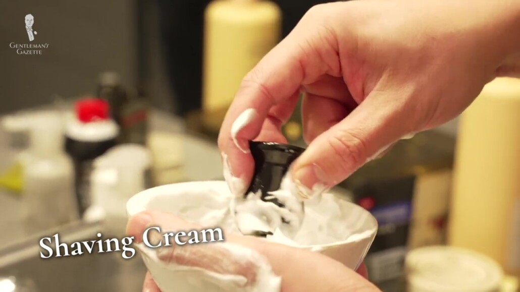 Shaving Cream Lather