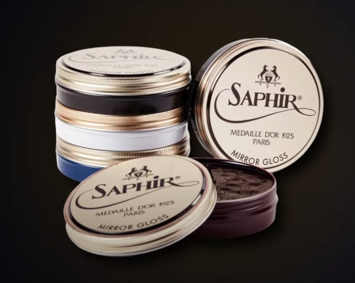 Saphir Mirror Gloss tins