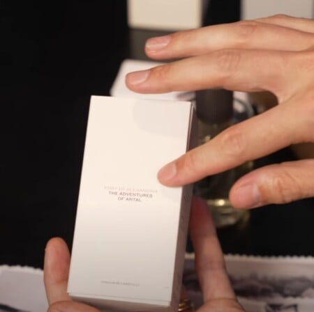 Video highlight 2: “Well, it all started with the recreation of my grandfather's 100-year-old fragrance.”
