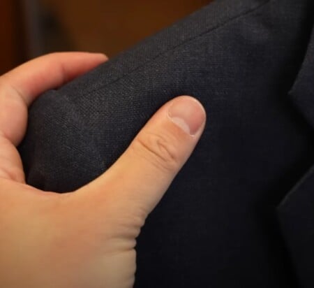 Video highlight 1: "I think the most important part about Viennese tailoring is the shoulder sleeve area.”