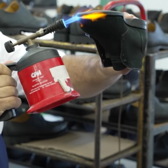 Video highlight 5: "If a suede shoe comes for repairing, it sometimes needs to get cleaned very deeply."