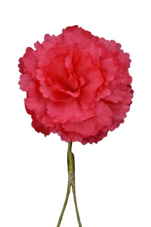 Mini Red Carnation Silk Boutonni&egrave;re Flower