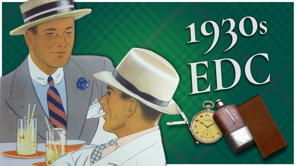 10 EDC Essentials Every 1930s Gentleman Carried