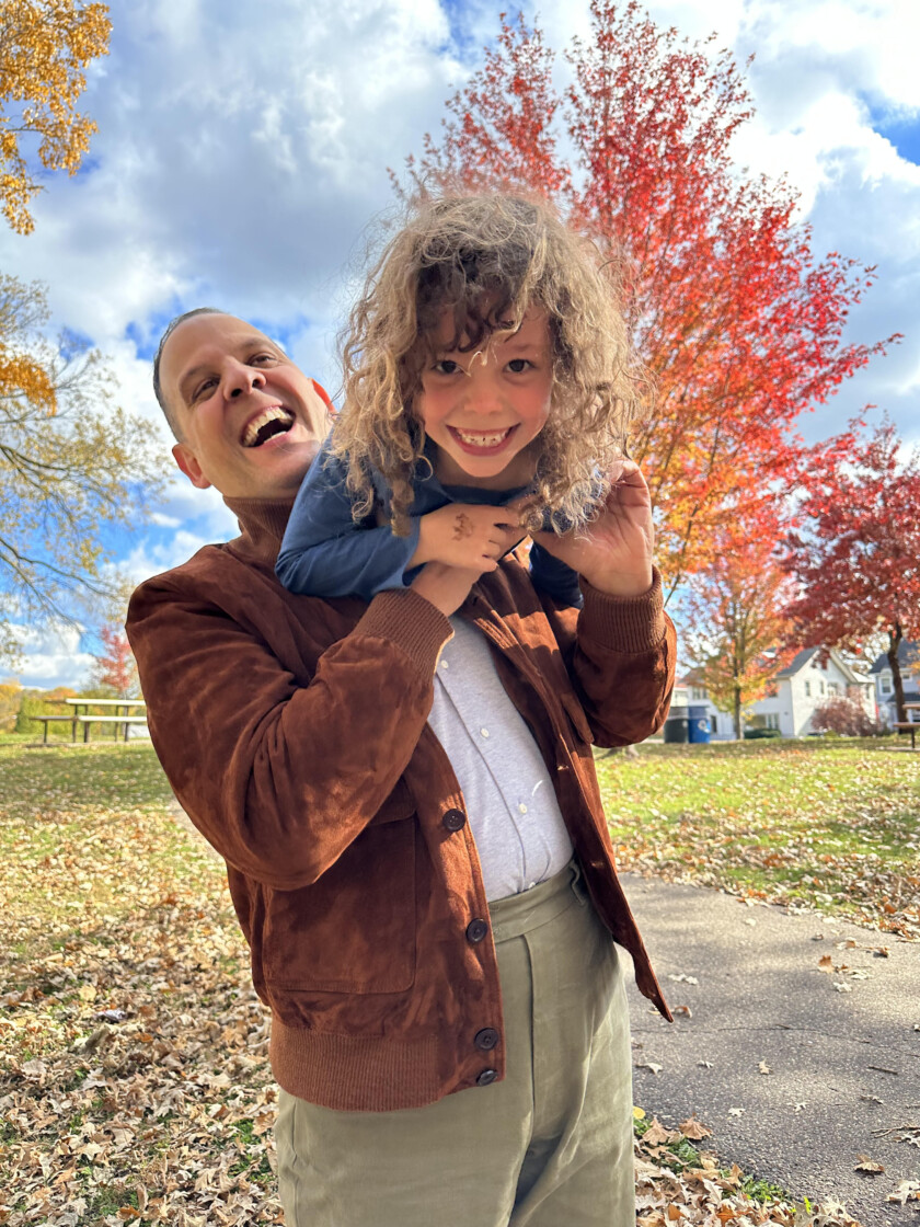 Fathers Day Photo Raphael Louisa Raphael playing with his daughter