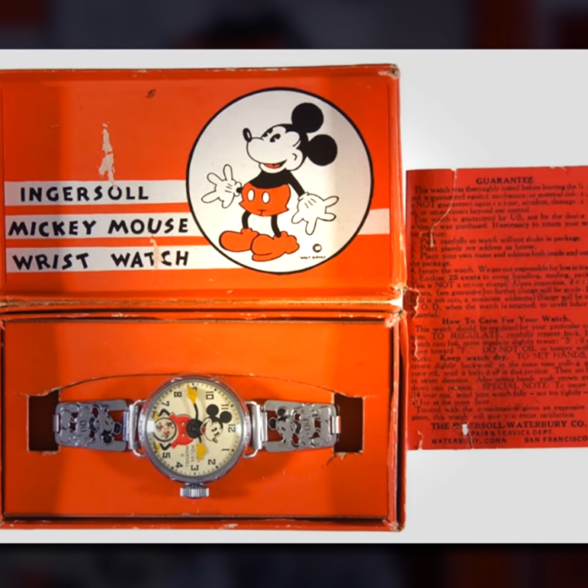 Screenshot 188 Chicago World's Fair Ingersoll Mickey Mouse Wrist Watch, 1933